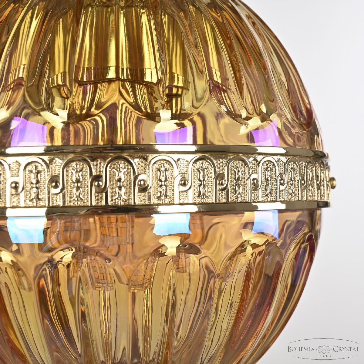 Подвесной светильник Bohemia Ivele Crystal 5680/17 G Shampan/M-1H