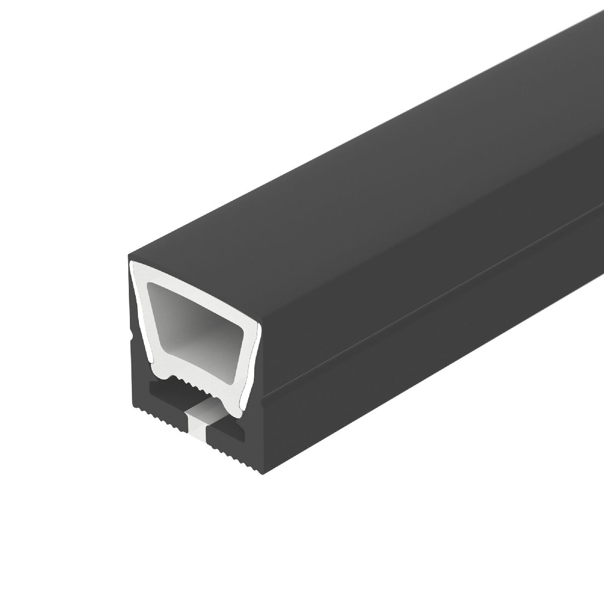 Силиконовый профиль Arlight WPH-FLEX-1616-TOP-S11-5m FULL BLACK 045774