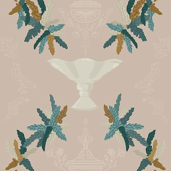 Обои Coordonne 8800063N Neo-Rococo Beige