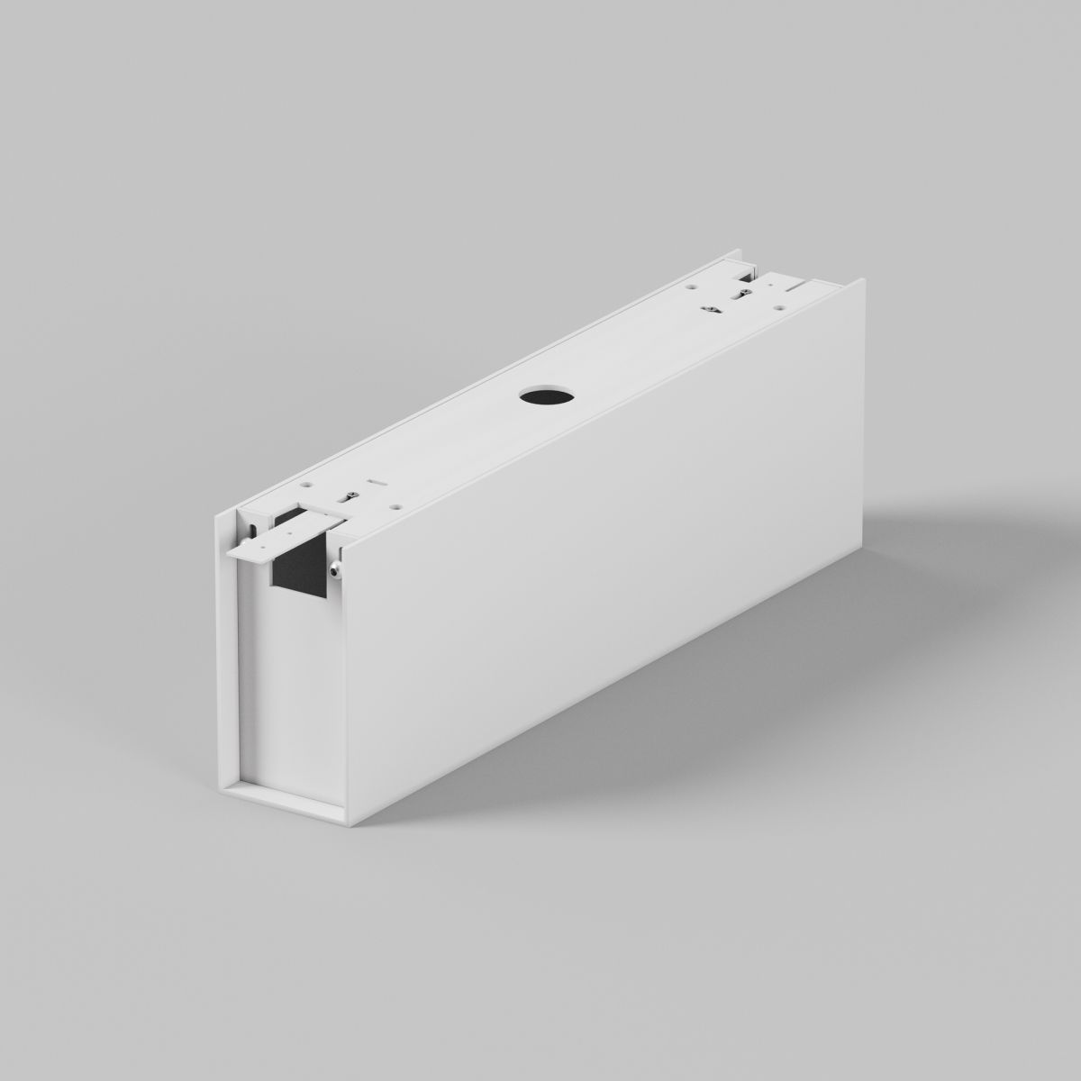 Короб для блока питания уличной трековой системы Maytoni Elasity IP Maytoni O-TR001-BX-W