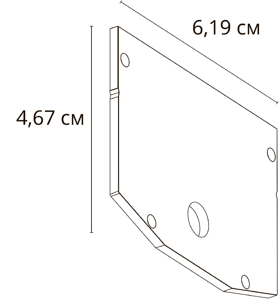 Внешняя заглушка для магнитного шинопровода Arte Lamp Linea-Accessories A483206E