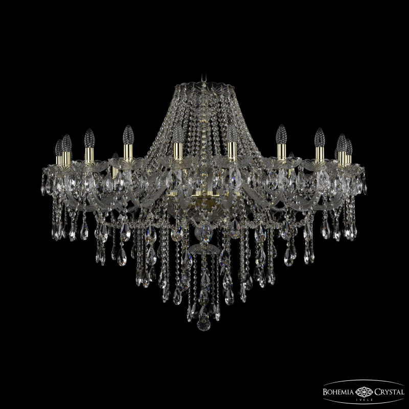 Подвесная люстра Bohemia Ivele Crystal 1415/20/400 G