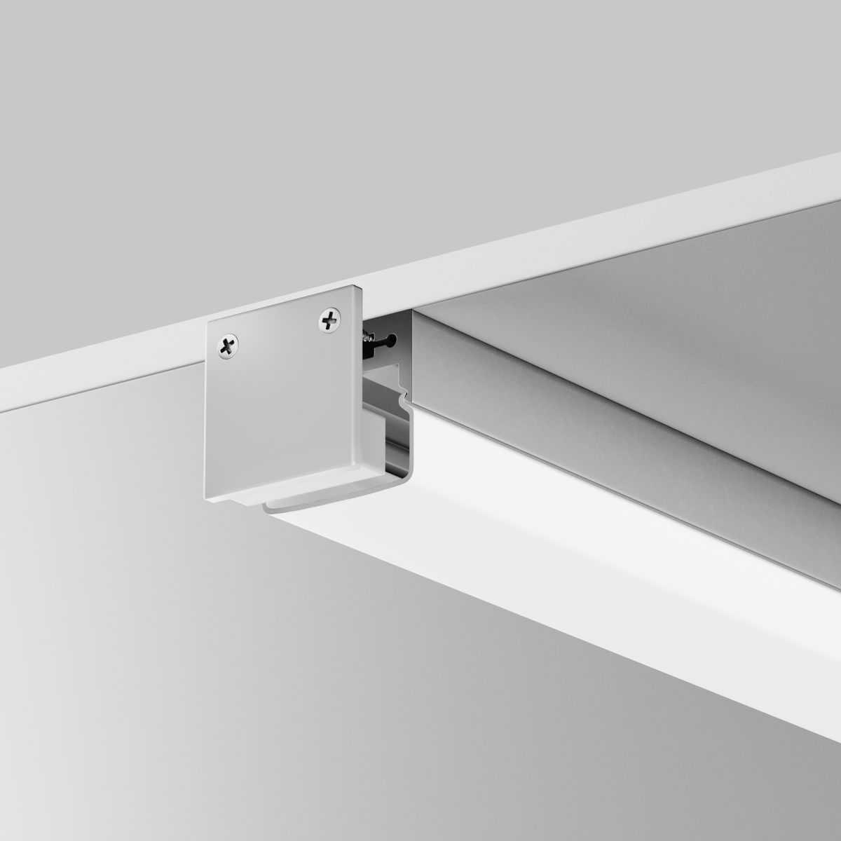 Комплект заглушек для профиля 2020 2шт Maytoni Led Strip ALM-2020B-EC 642077
