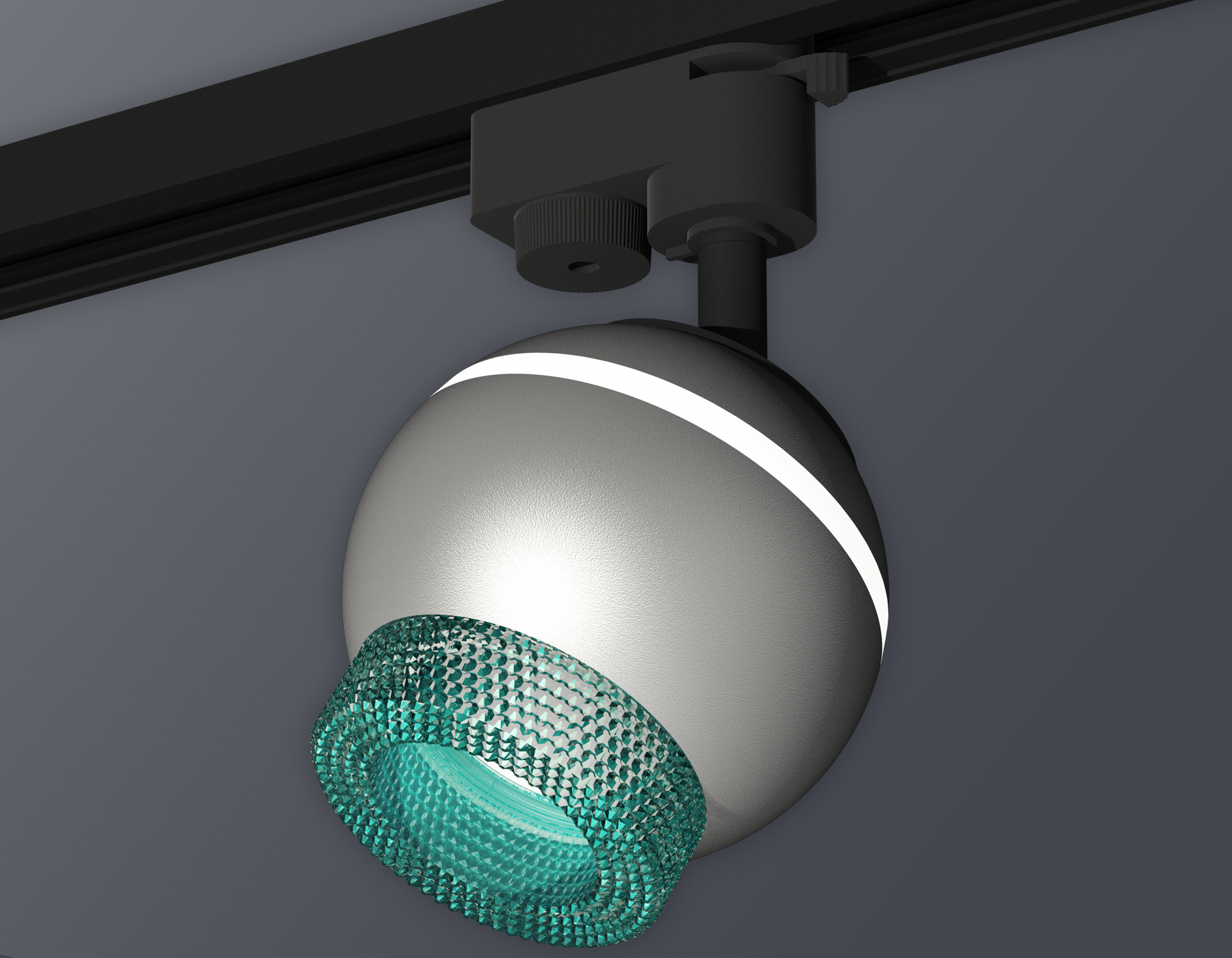 Трековый однофазный светильник с подсветкой Ambrella Light Track System XT1103041 (A2521, C1103, N7194)