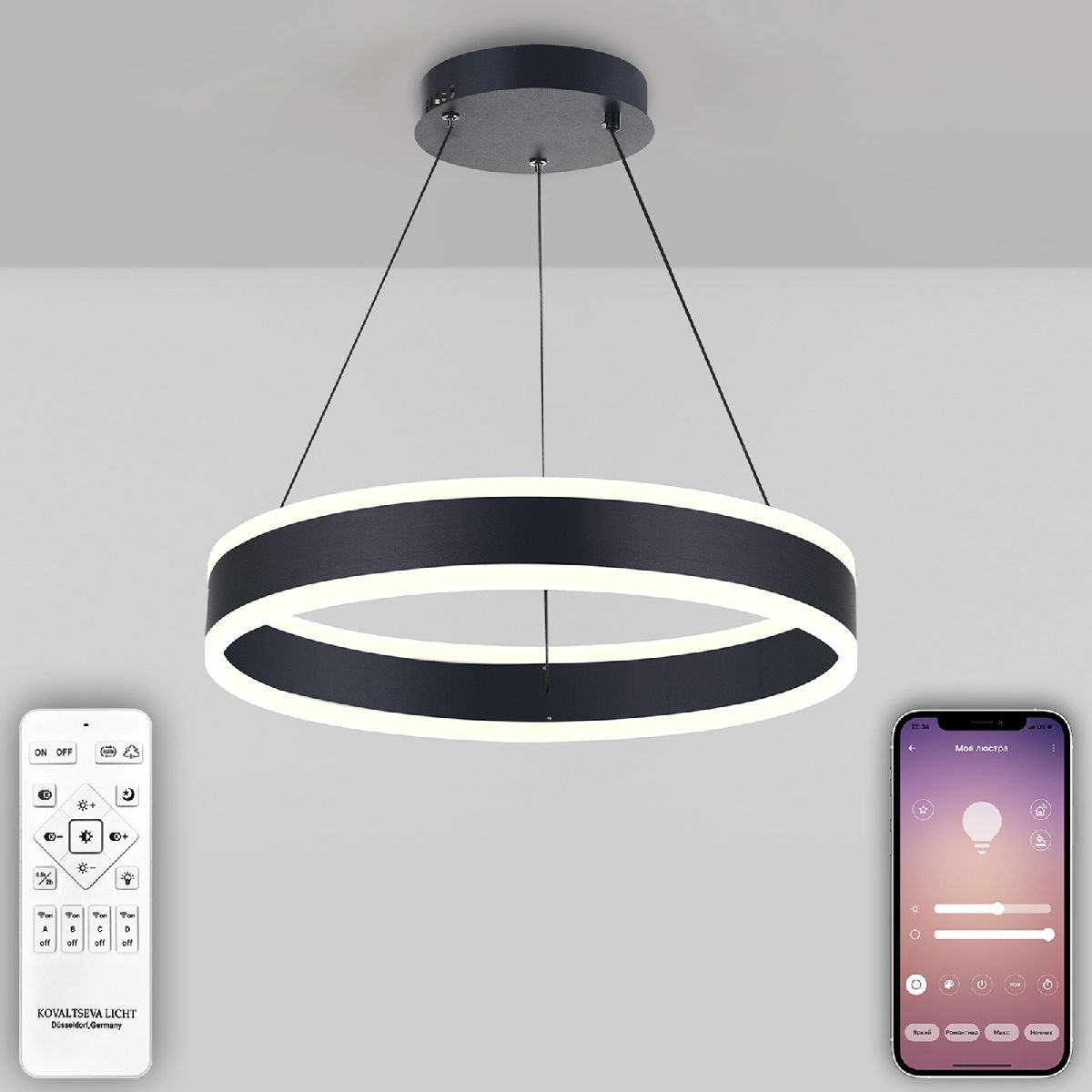 Подвесной светильник Natali Kovaltseva Laud LED LAMPS 81188