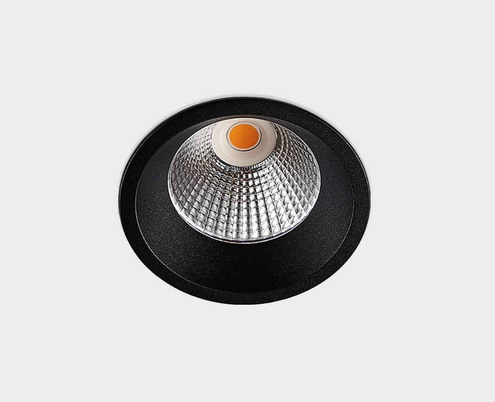 Встраиваемый светильник Italline IT08-8035 black 4000K