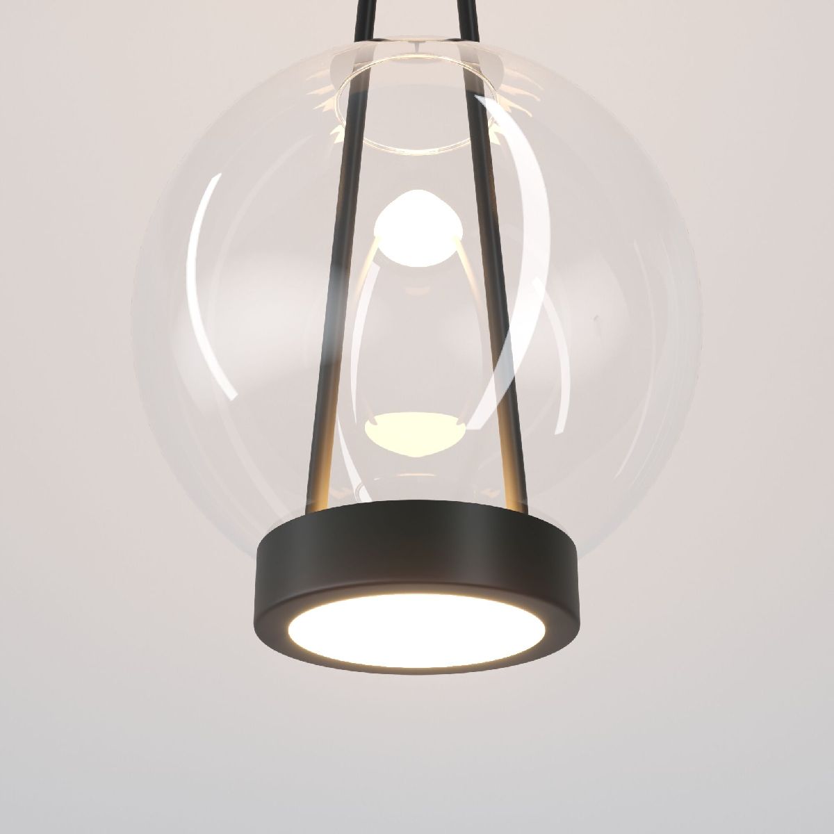 Подвесной светильник Eurosvet Frasco 50267/1 LED черный a069346