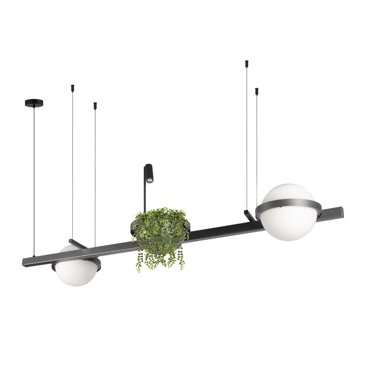 Подвесная люстра Loft IT Jardin 10121/D Dark grey