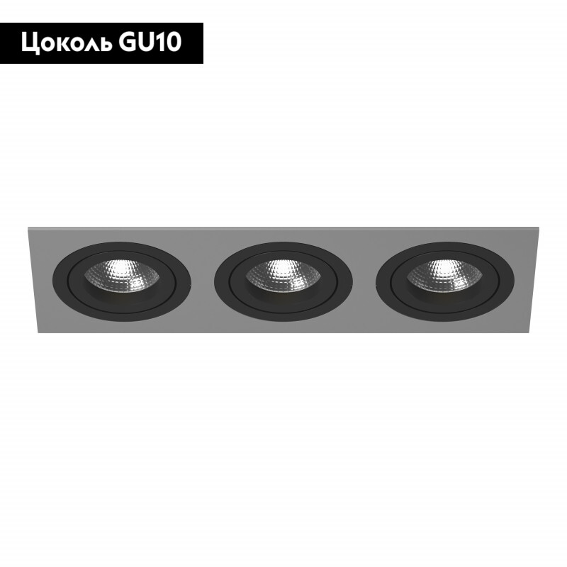 Встраиваемый светильник Lightstar INTERO 16 i539070707 (217539+217607+217607+217607)