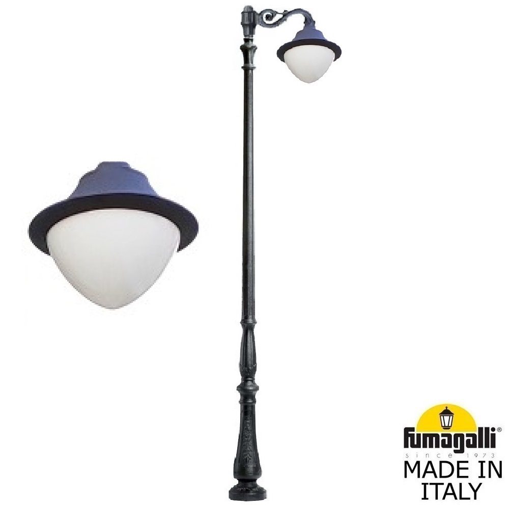 Садово-парковый светильник Fumagalli HOREB/ADAM/VIVI 1L LED-HIP V50.208.M10.AYH27