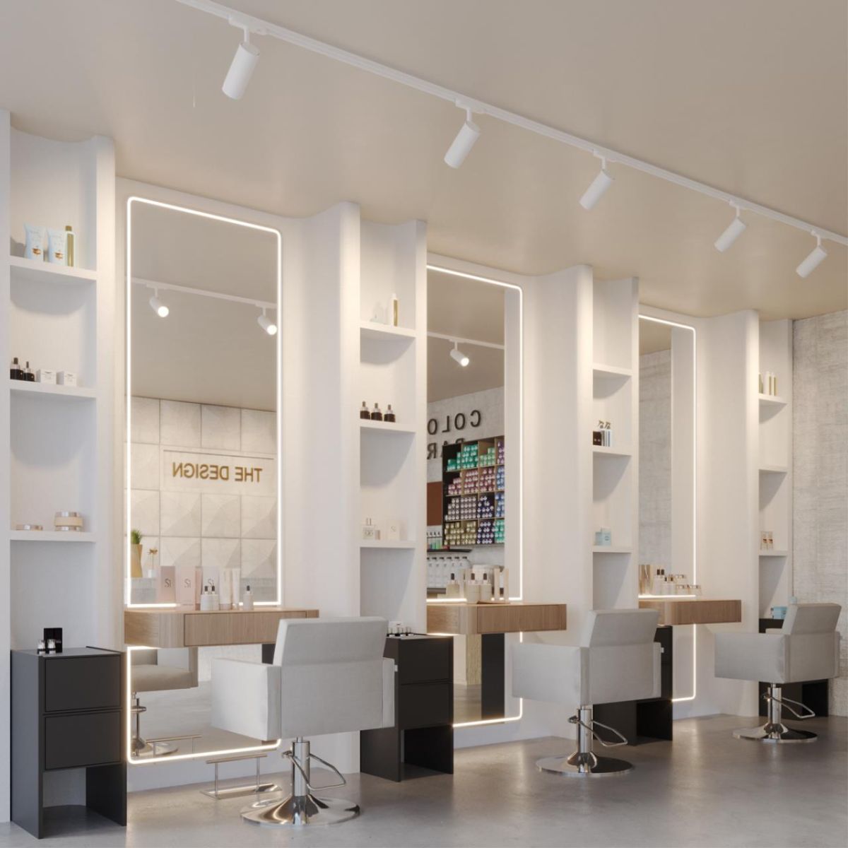 Трековый трехфазный светильник Novotech Port Nail 359585