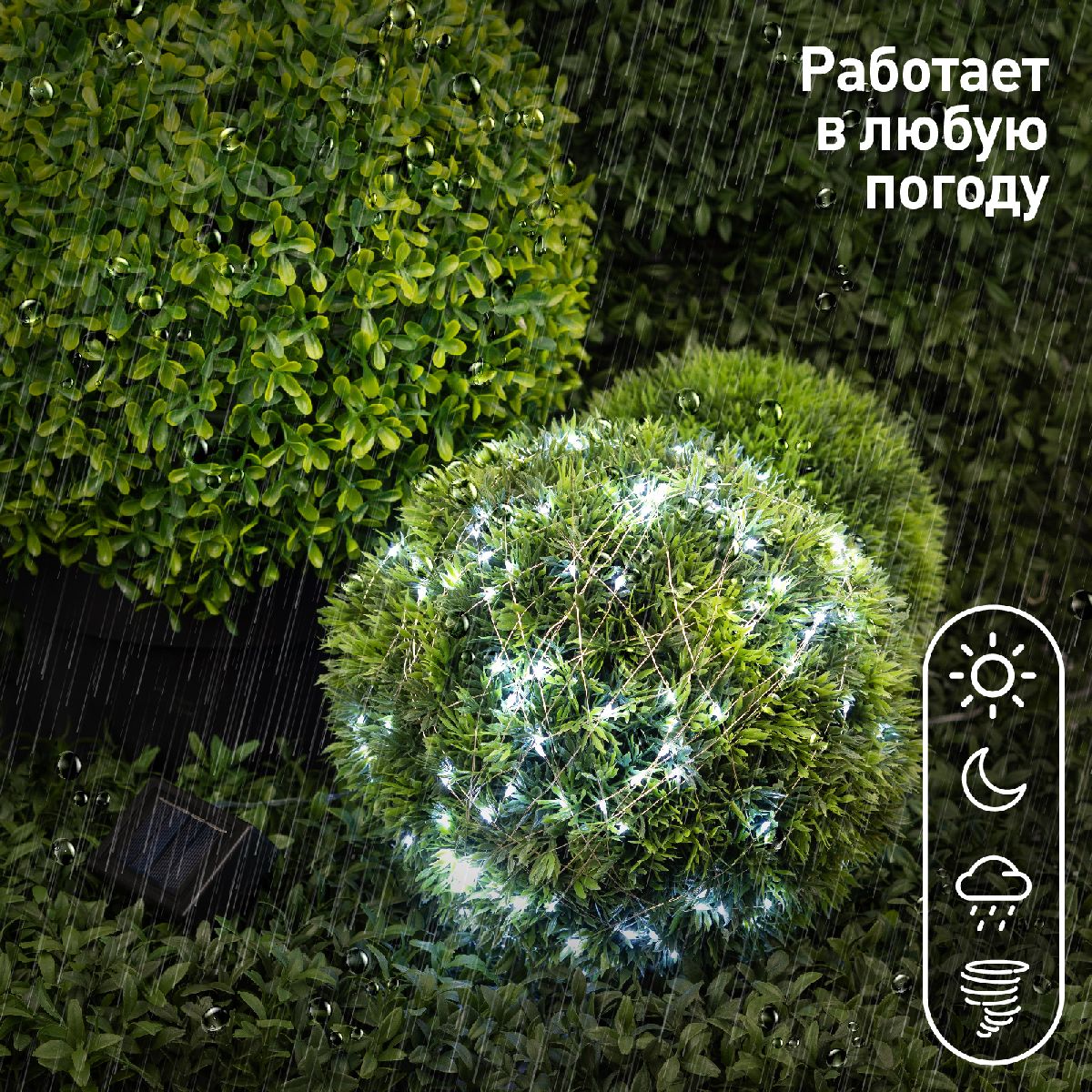 Садовая гирлянда Нить Эра ERASF22-17 Б0053368