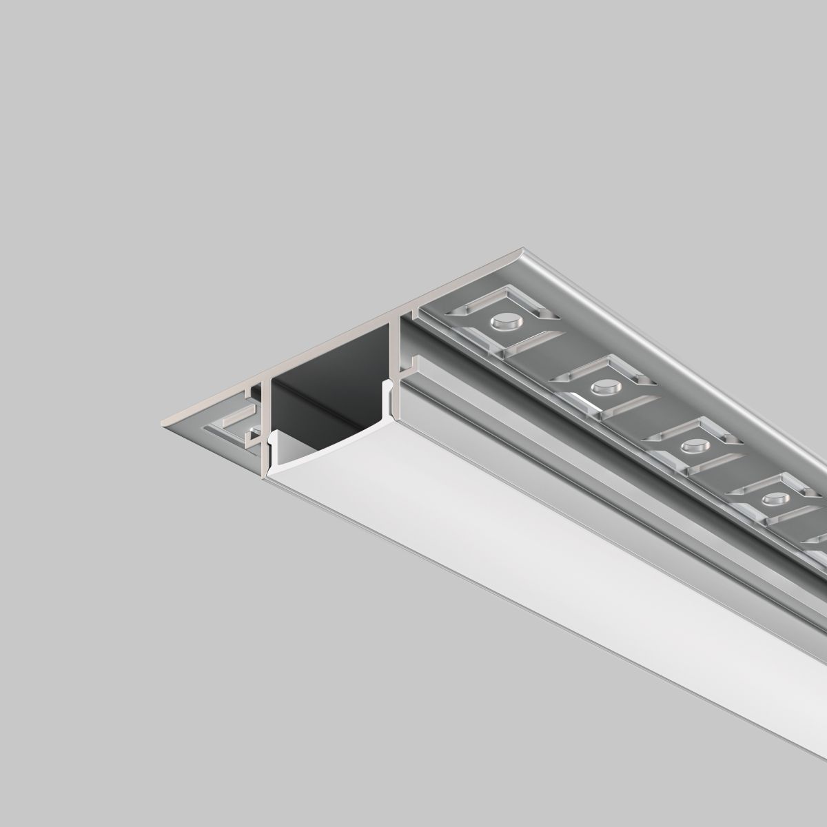 Профиль встраиваемый скрытого монтажа Maytoni Led Strip ALM-6114-S-2M 636019