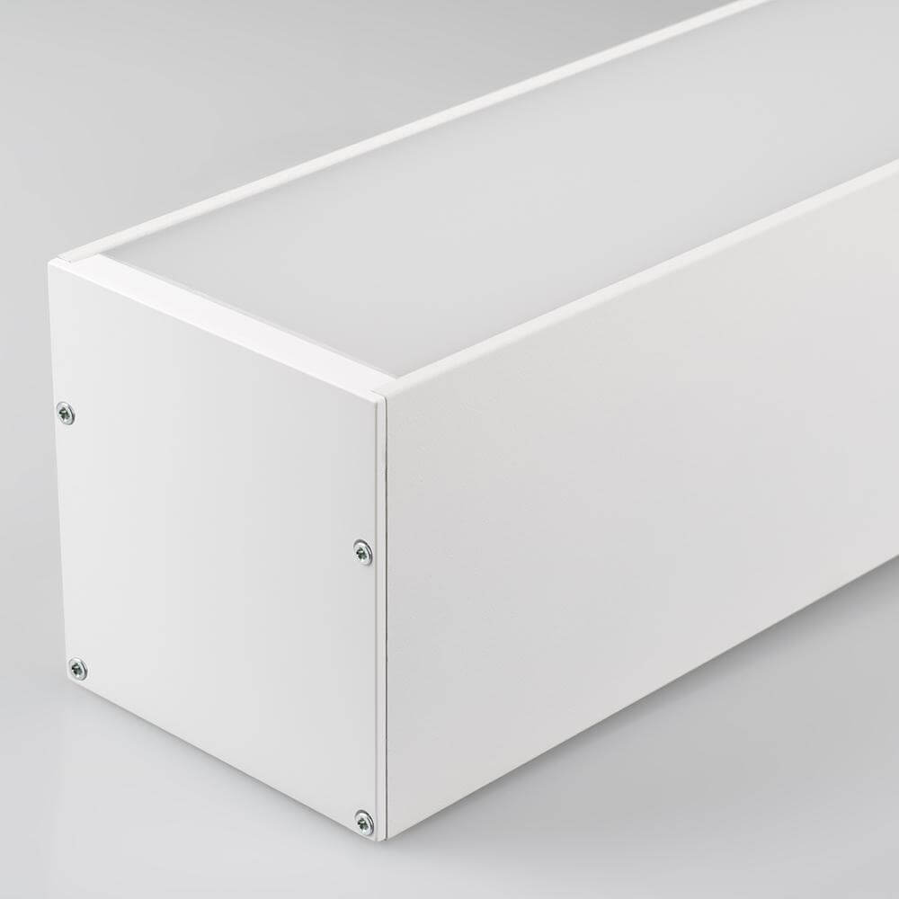 Профиль с экраном Arlight SL-LINE-7477-2500 WHITE+OPAL 021372
