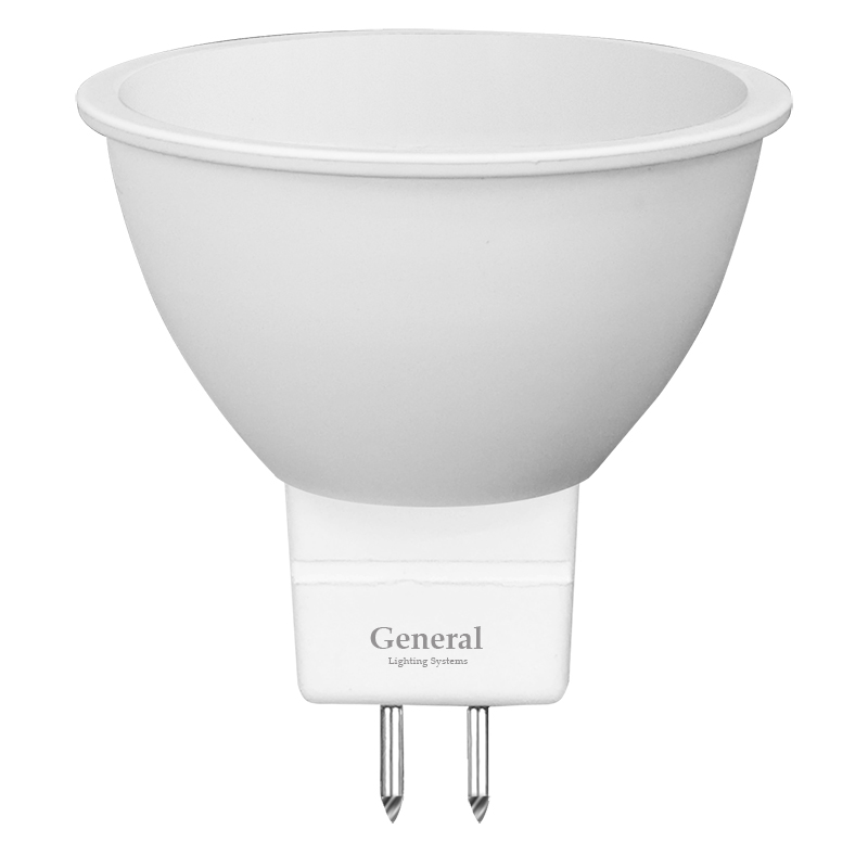 Светодиодная лампа General GLDEN-MR16-8-230-GU5.3-3000 650300