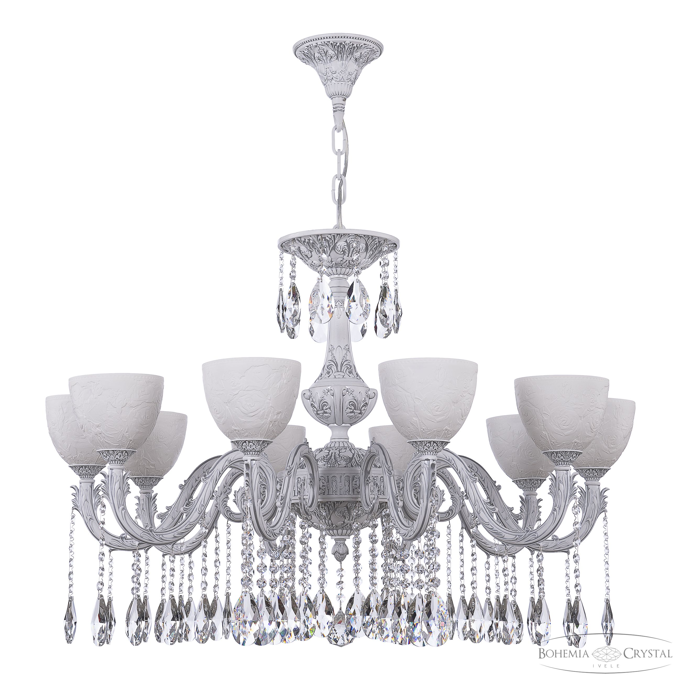 Подвесная люстра Bohemia Ivele Crystal AL79101/10/300 A WMN P1 U Rose