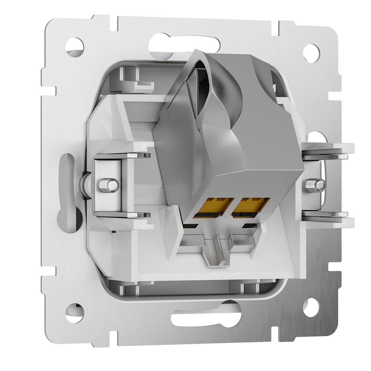 Розетка Ethernet RJ-45 cat. 6A экранированная Werkel W5120001 4690389213489 a069684