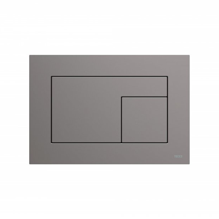 TECEvelvet Панель смыва для унитаза, цвет: Grigio Londra/Антрацит