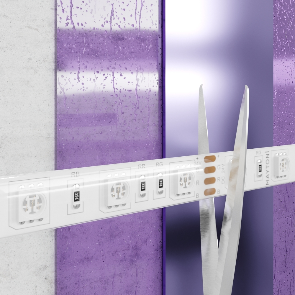 Светодиодная лента Maytoni Technical 24В 5050 14,4Вт/м RGB IP65 10175