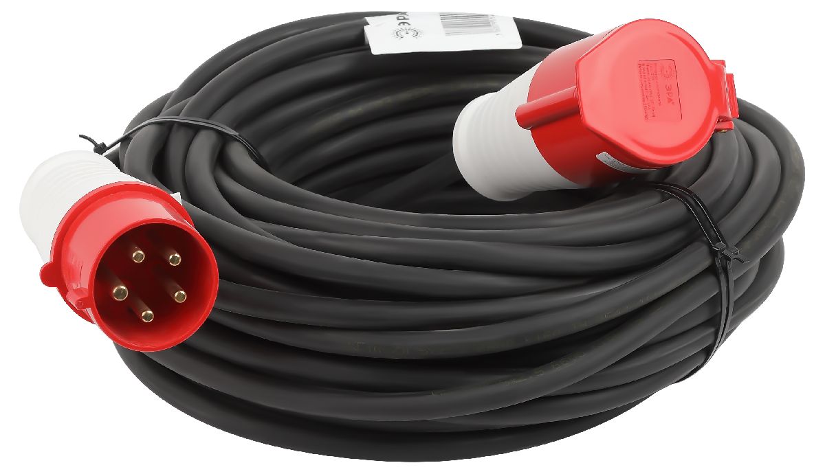 Удлинитель силовой Эра IND380-U-1e-5x2,5-10m-IP44 Б0057293