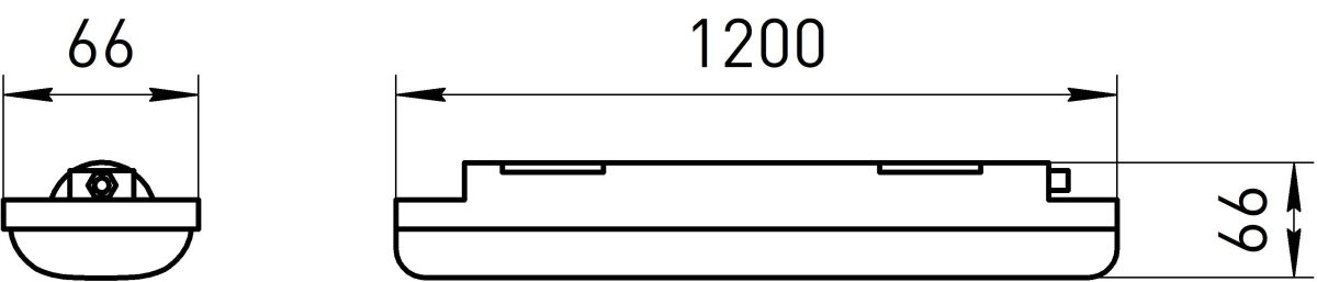 Линейный светильник Эра SPP-211-0-40K-048 Б0069204
