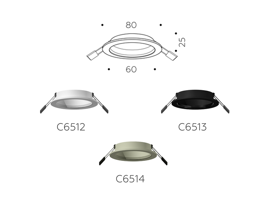 Корпус светильника Ambrella Light DIY Spot C6514