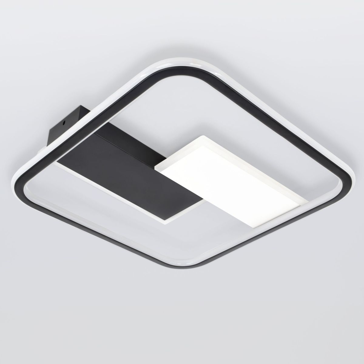 Потолочный светильник Эра Модерн Henri CLL-1-104W 3K-6,5K RC BK Б0069747