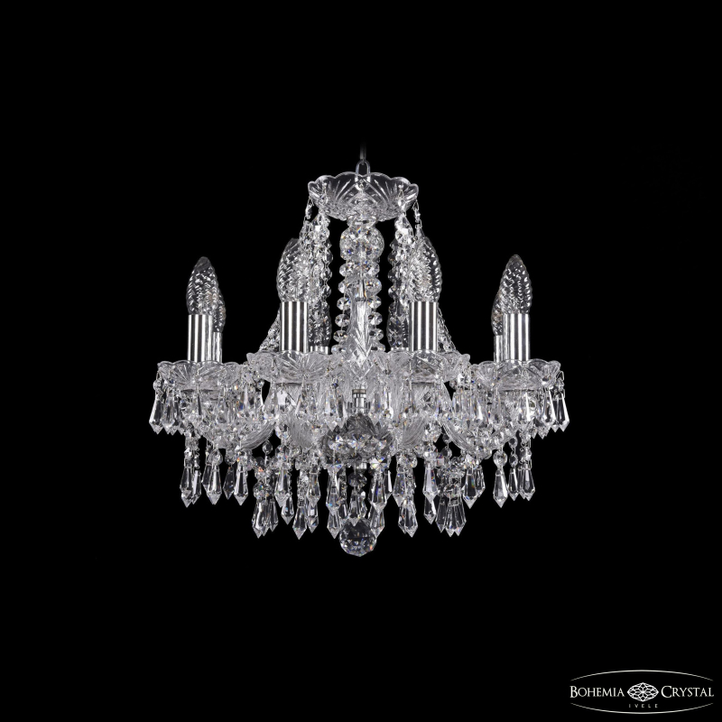 Подвесная люстра Bohemia Ivele Crystal 1403/8/141 Ni