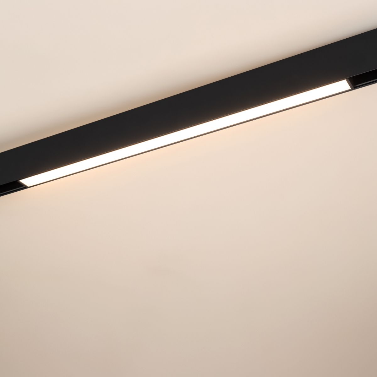Трековый магнитный светильник Arlight MAG-ORIENT-FLAT-L465-16W Day4000 (Черный, 100 deg, 48V, DALI) (IP20 Металл) 033613(2)