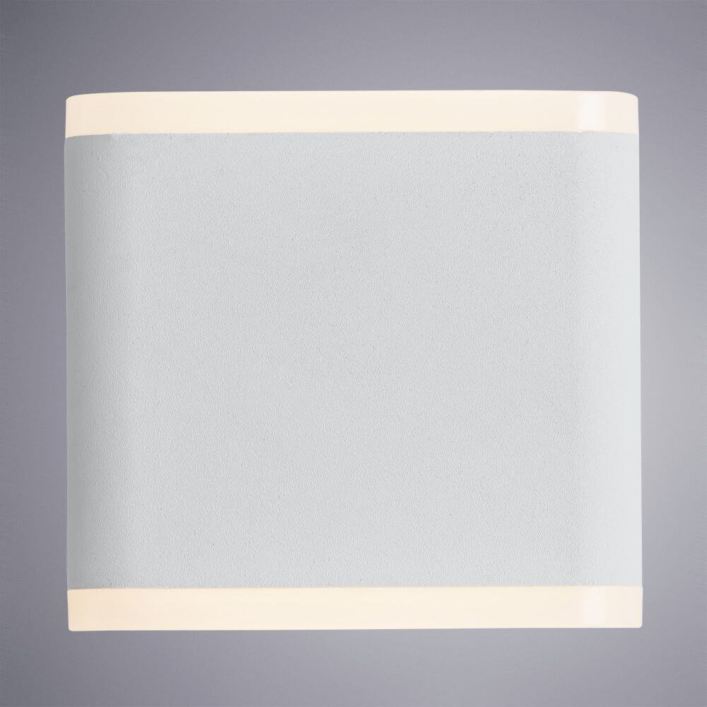 Уличный настенный светодиодный светильник Arte Lamp A8153AL-2WH