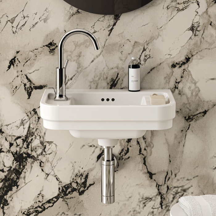 Ideal Standard Calla Раковина 50х32xh18см., подвесная, с 1 отв., Sx, с крепежом, цвет: белый глянец