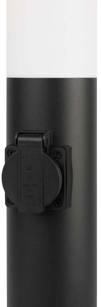 Ландшафтный светильник ЭРА Беллона GBF-103-1-BL-0450 230В Е27 IP54 черный с розеткой Б0071047
