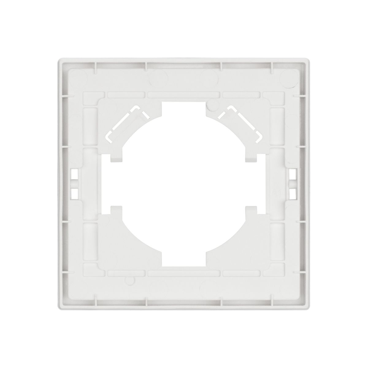 Рамка пластиковая на 1 пост Arlight FRM-TENDO-SFPL-1-WH 054645