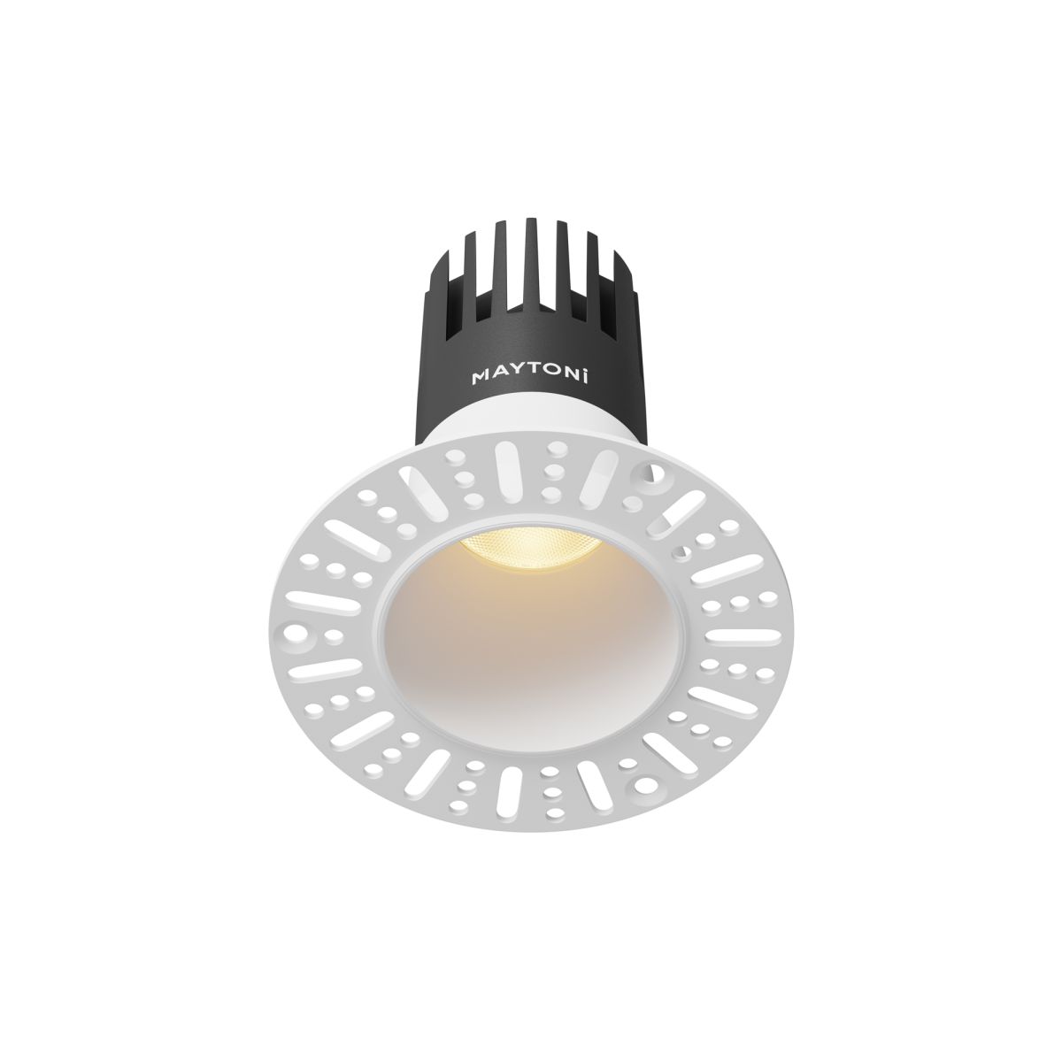 Встраиваемый светильник Maytoni Dip DL120-10W-2.7K-TRS-W