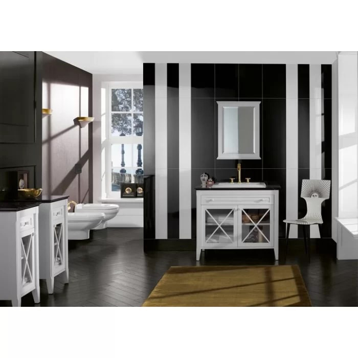 Villeroy&Boch Hommage Унитаз 37х60х34.5см., подвесной, CeramicPlus, цвет: альпийский белый