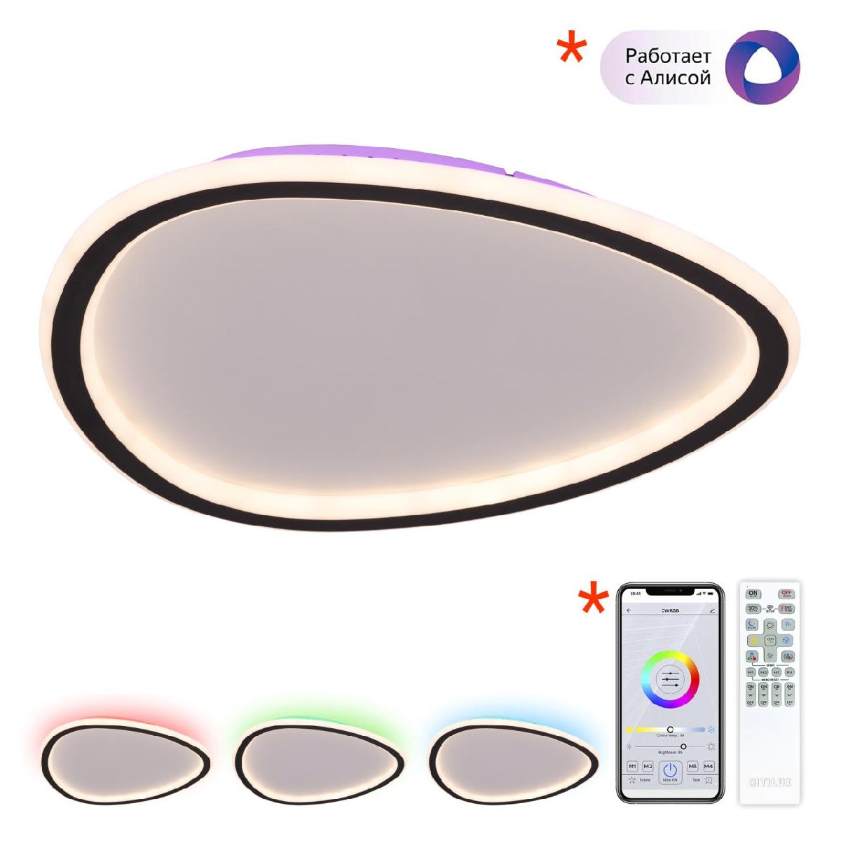 Потолочный светильник Citilux Trio CL215B241E