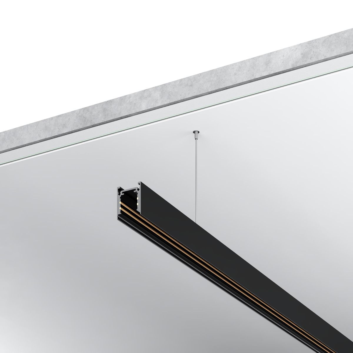 Шинопровод магнитный накладной ST Luce Skyline 48 ST1003.429.00