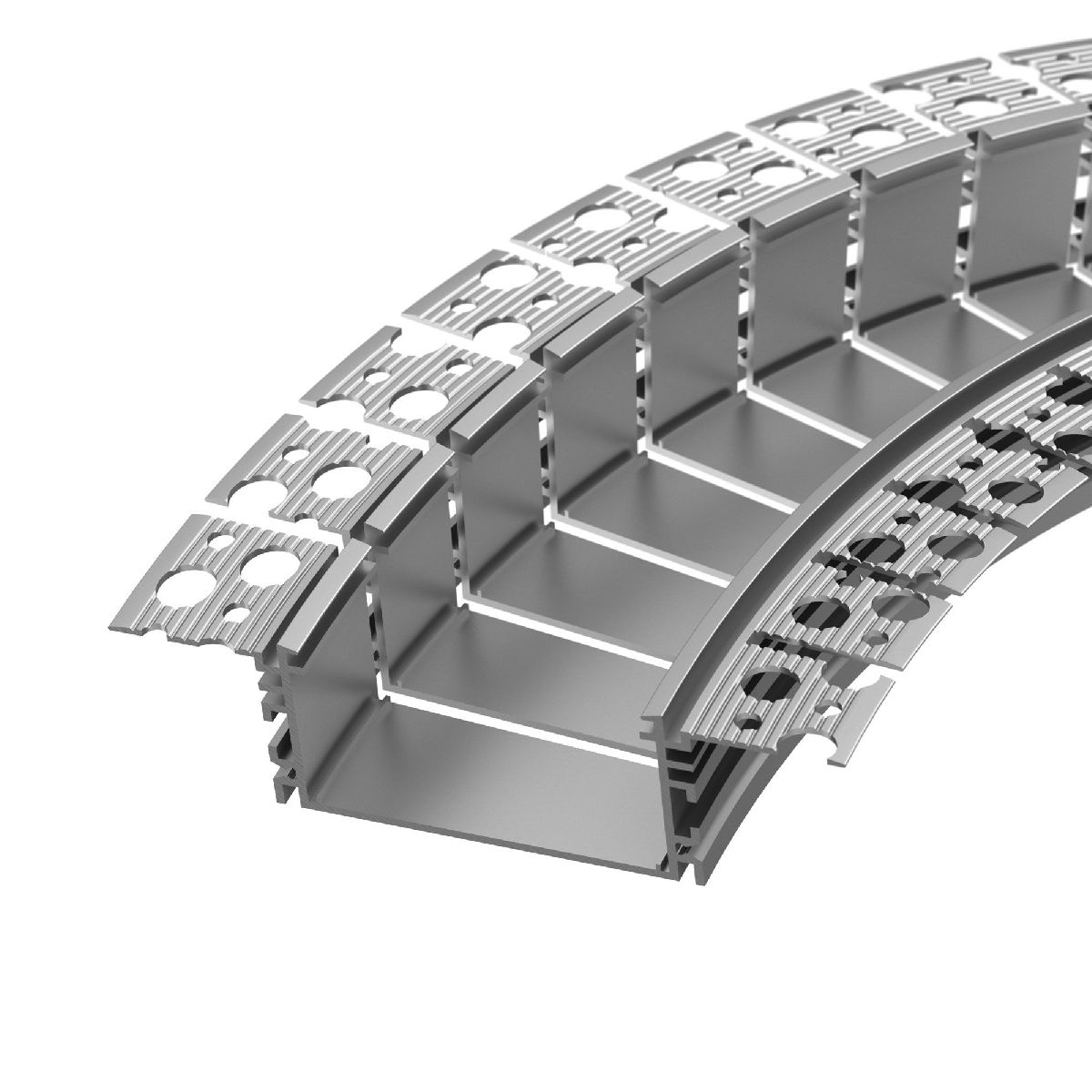 Профиль Arlight FANTOM-BENT-W49-SIDE-2000 ANOD 046423