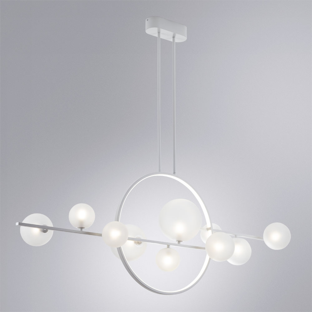 Потолочная люстра Arte Lamp Saturn A7790SP-75WH
