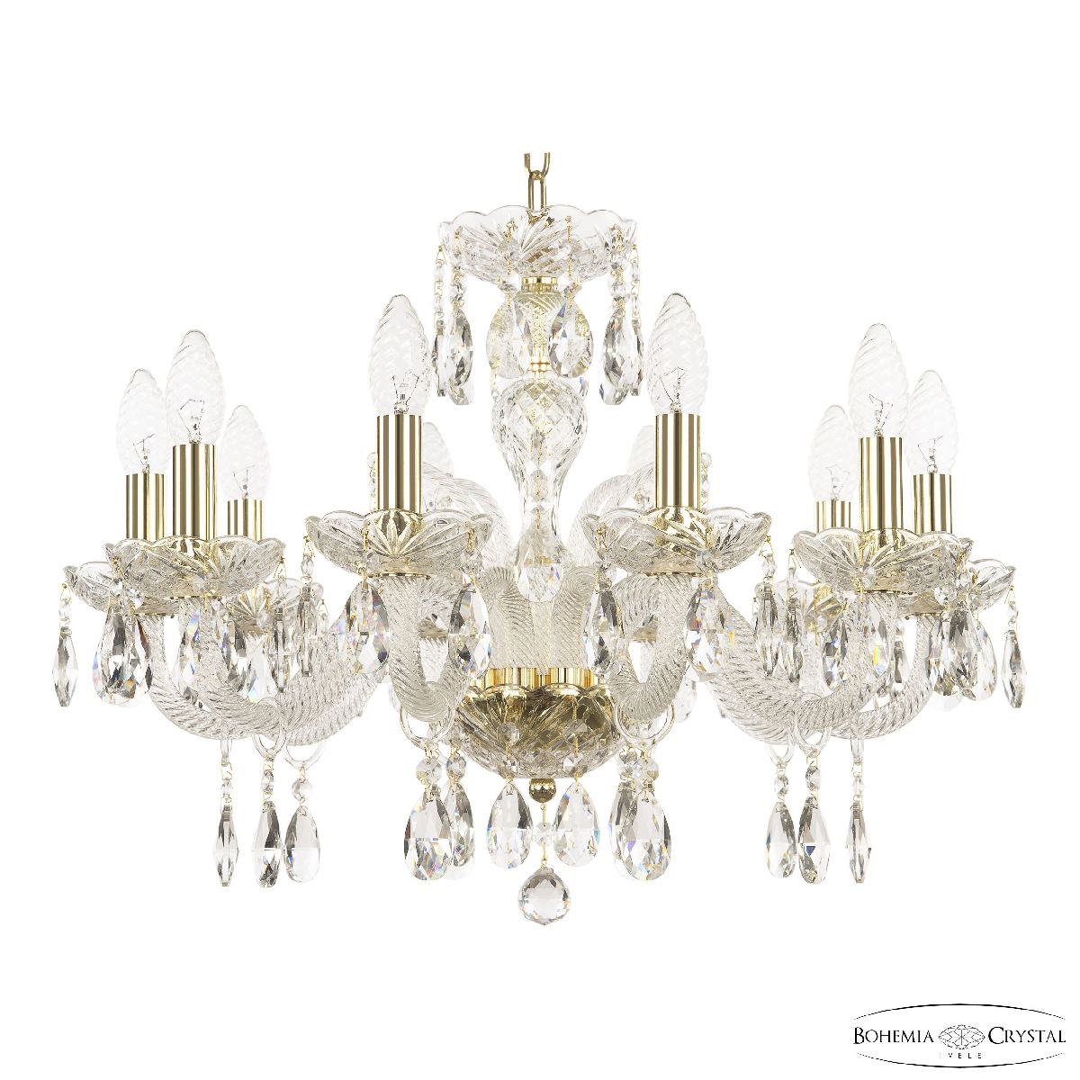 Подвесная люстра Bohemia Ivele Crystal 118/10/195 G