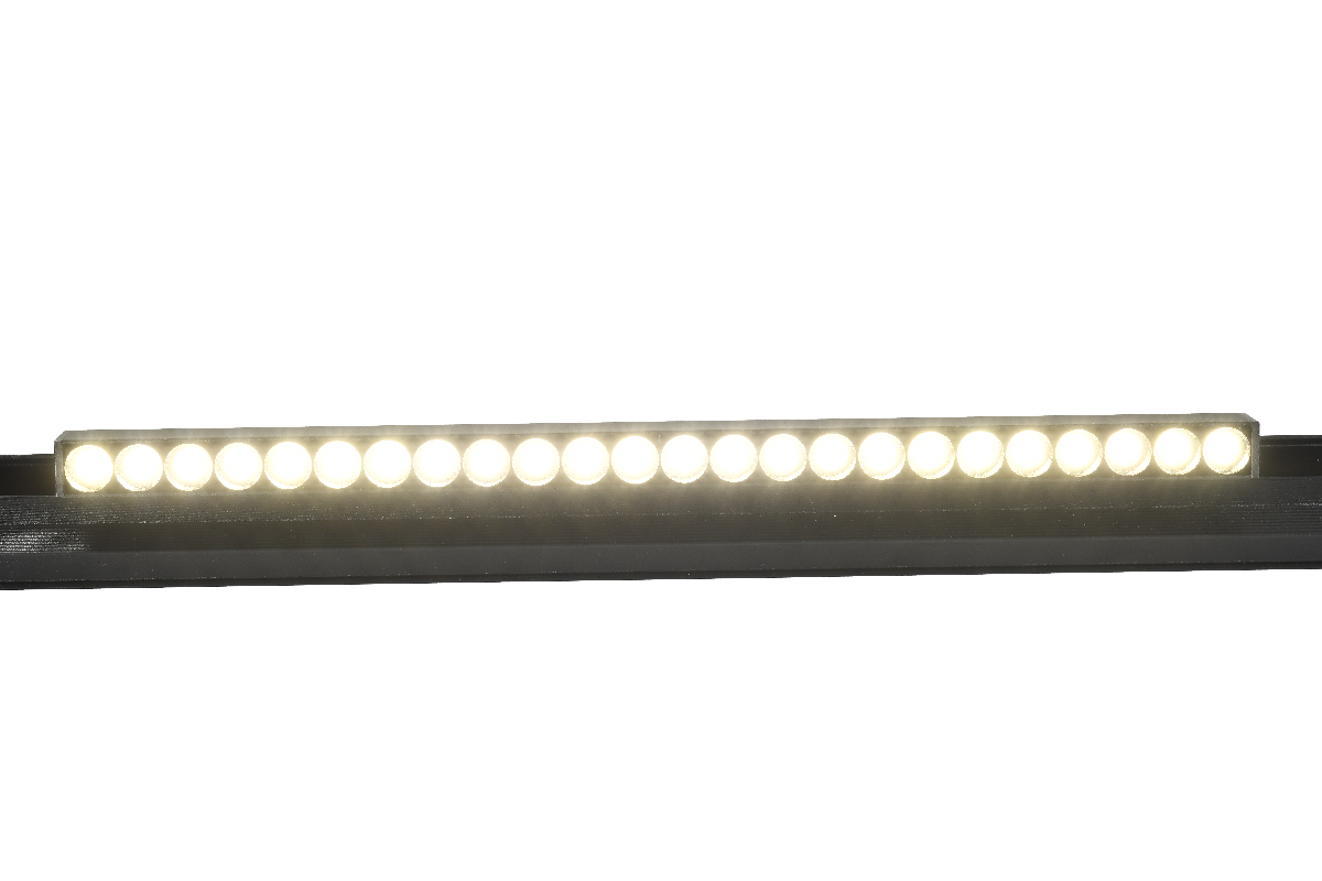 Трековый магнитный светильник iLedex Vision 4822-003-L462-24W-38DG-3000K-BK