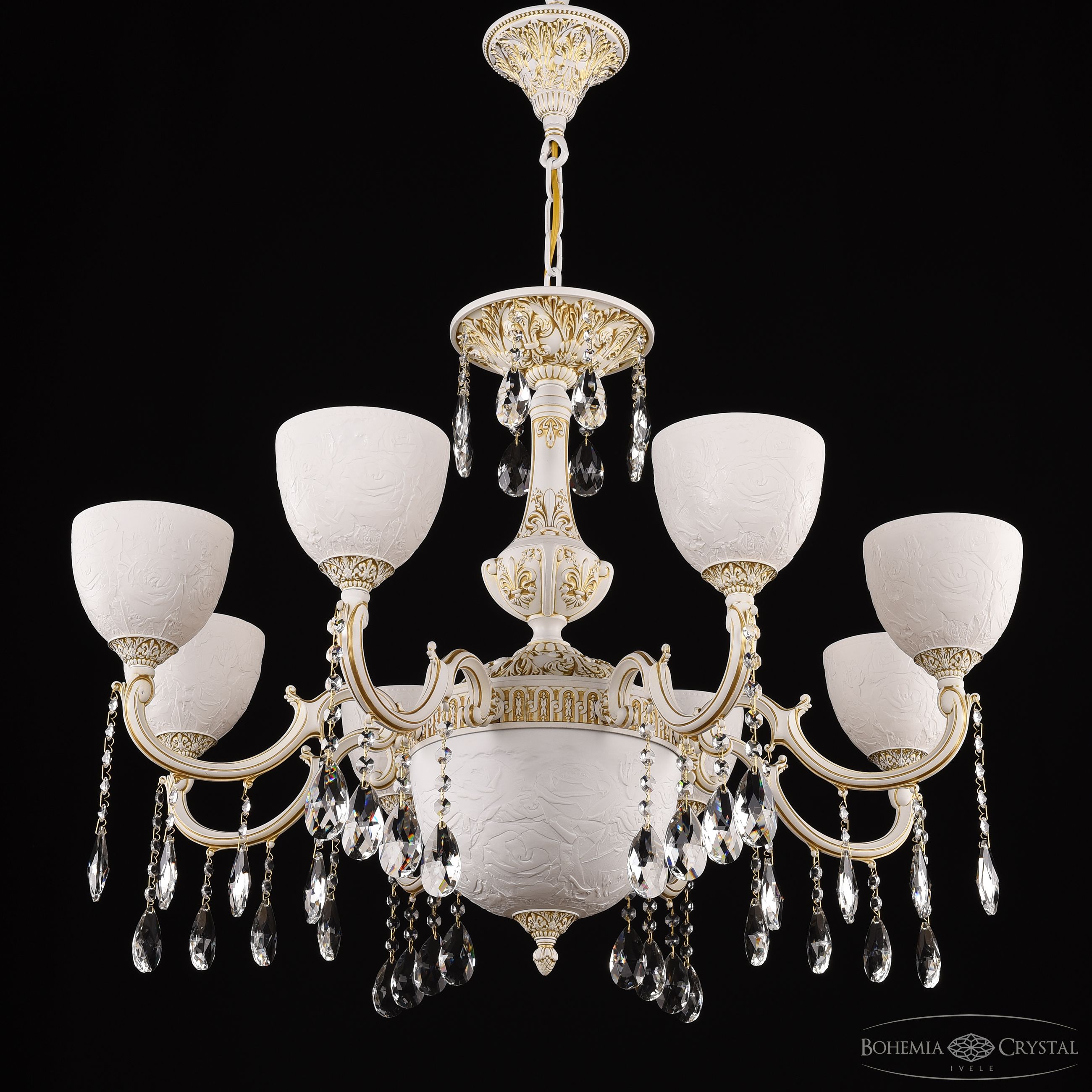 Подвесная люстра Bohemia Ivele Crystal AL78101P/8/250 A WMG P1 U Rose