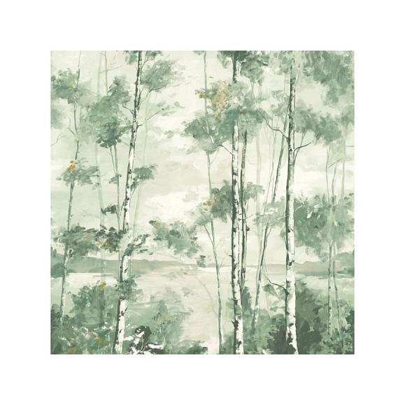 Панно Casadeco 89567804 Foret Boreale Vert eucalyptus