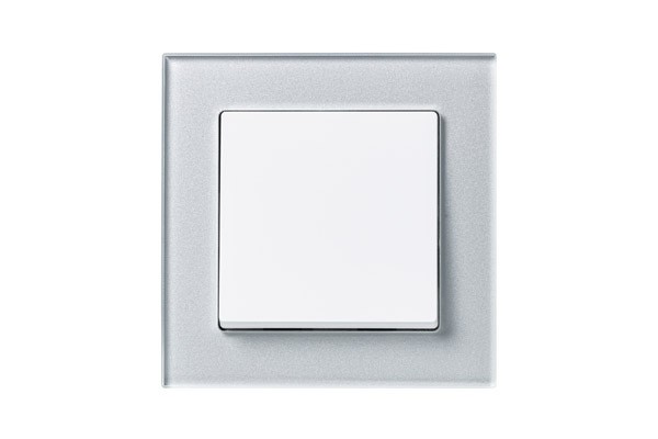 Рамка 1-ая Systeme Electric AtlasDesign Nature Стекло алюминий ATN320301