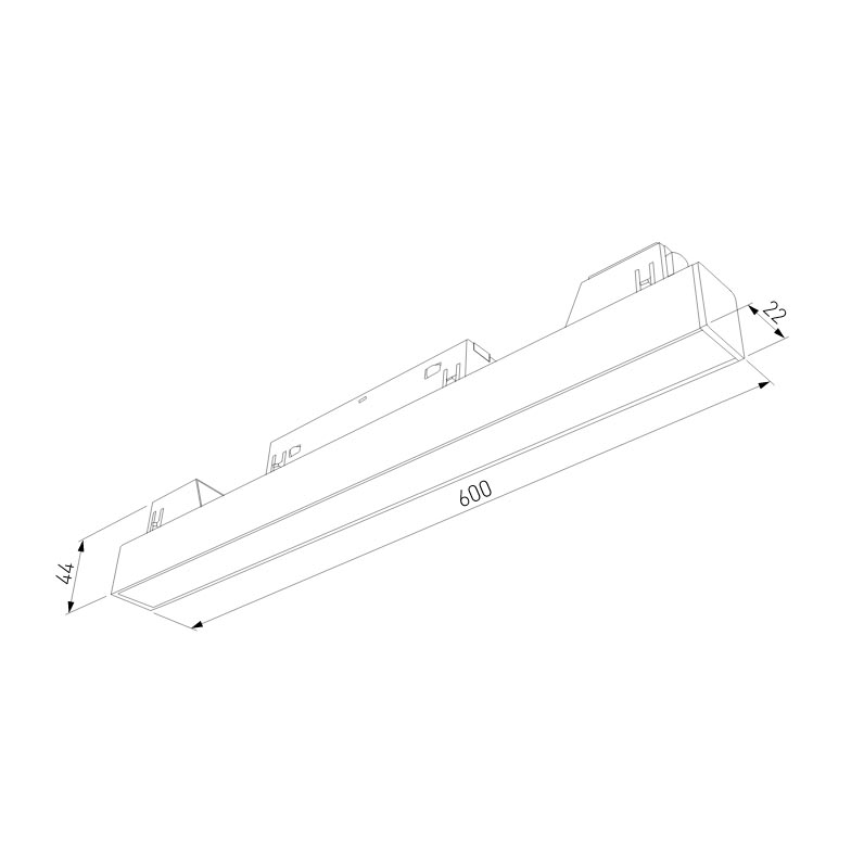 Трековый светильник Elektrostandard Slim Magnetic 4690389178856