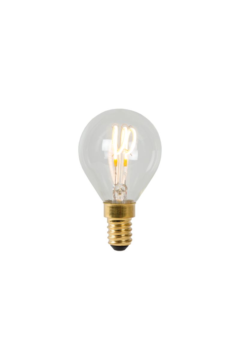 Светодиодная диммируемая лампа Lucide E14 3W 2700K шар 49046/03/60