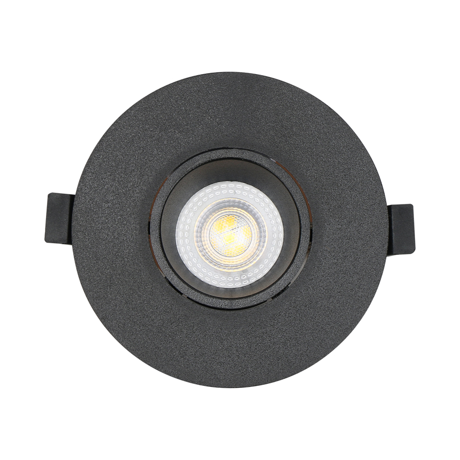 Встраиваемый светильник General GCL-MR16-R-BLACK 661281