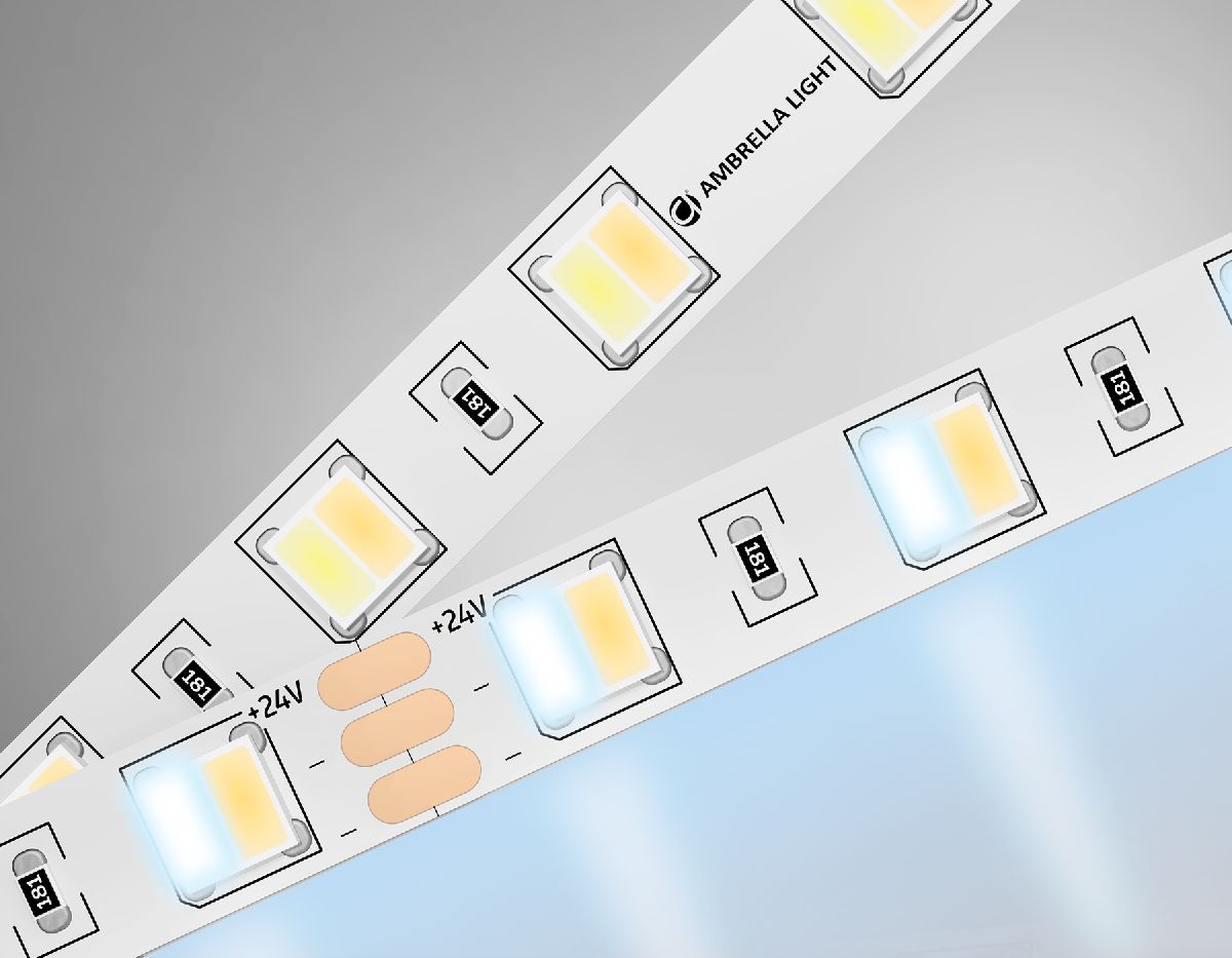 Светодиодная лента Ambrella Light LED Strip 24В 5050 14Вт/м 3000-6500K 5м IP20 GS4101