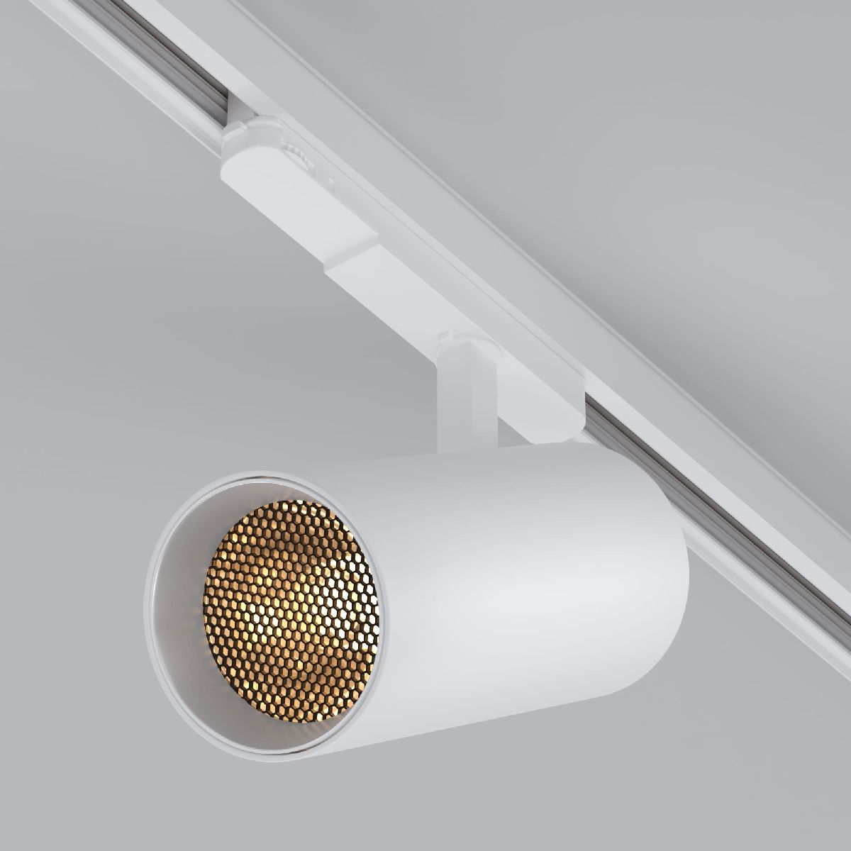 Трековый трехфазный светильник Arlight LGD-GERA-4TR-R90-40W Day4000 (WH, 24 deg, 230V) 055139