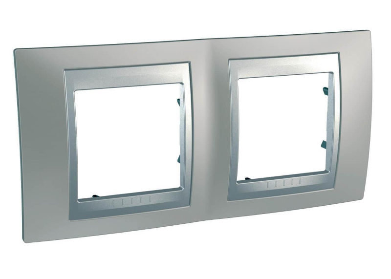 Рамка 2-постовая Schneider Electric Unica Top MGU66.004.039